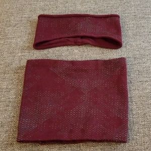 Altheta headband & neck warmer